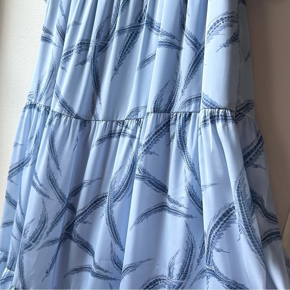 NWT EMILY MCCARTHY Blue Daphne PHEASANT PARTY Dress Sz S - Picture 7 of 16